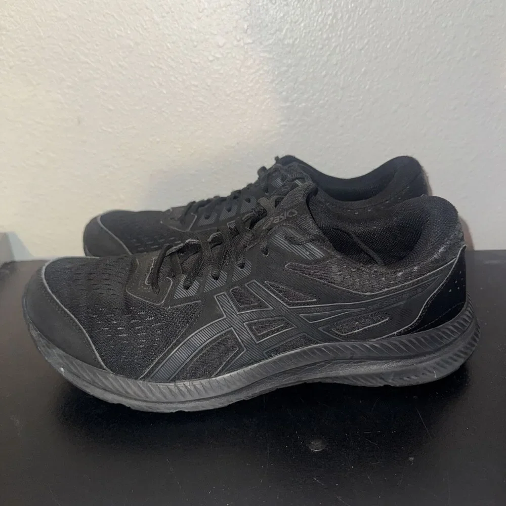 ASICS GEL-Contend 9 Triple Black Men's Shoes Size 13